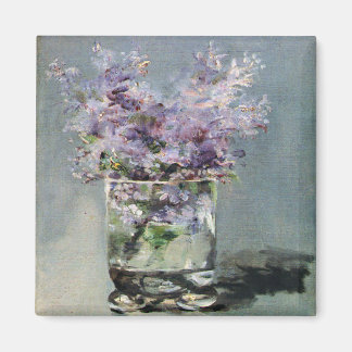 Aimant Lilacs en verre par Edouard Manet