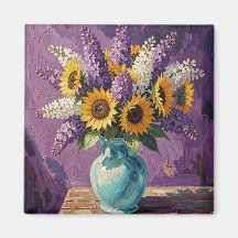 Lilas et Tournesols | Conception Botanique