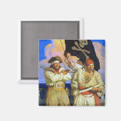 Aimant L'île au trésor 2 (Recto/Verso)