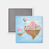 Aimant L'île de Candy (Recto/Verso)