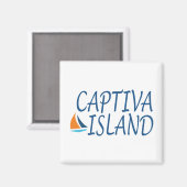 Aimant L'île de Captiva (Recto/Verso)