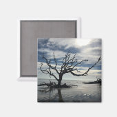 Aimant L'île de Jekyll Géorgie (Recto/Verso)