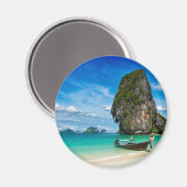 Aimant L'île de Krabi (Recto/Verso)