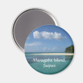 Aimant L'île de Managaha (Recto/Verso)