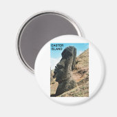 Aimant L'île de Pâques (Recto/Verso)