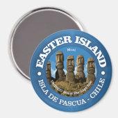 Aimant L'île de Pâques (Recto/Verso)