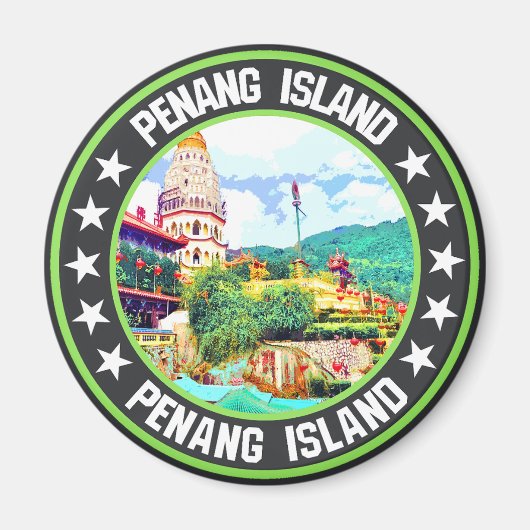 Aimant L'île de Penang (Devant)