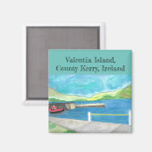 Aimant L'île de Valentia (Recto/Verso)