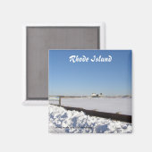 Aimant L'île Rhode (Recto/Verso)