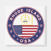 Aimant L'île Rhode (Devant)