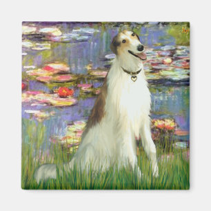Aimant Lilies 2 - Borzoi