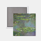 Aimant Lillies d'eau vintages (Recto/Verso)