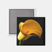 Aimant Lilly jaune (Recto/Verso)