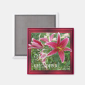 Aimant Lily Magnet-personnaliser (Recto/Verso)