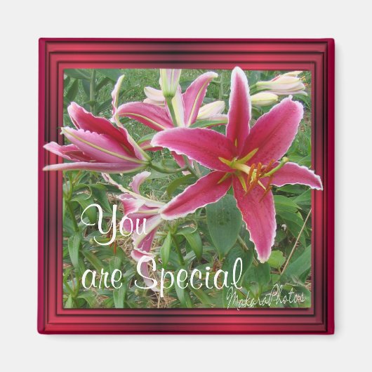Aimant Lily Magnet-personnaliser (Devant)