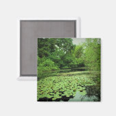 Aimant Lily Pads sur le Pond (Recto/Verso)