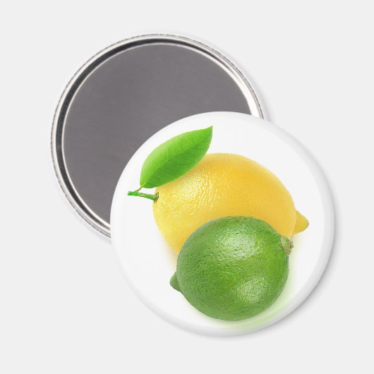 Aimant Lime et citron vert (Recto/Verso)