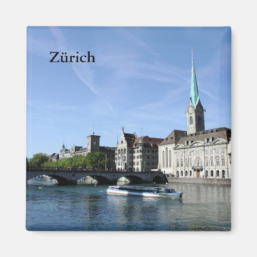 Aimant Limmat River à Zürich (Devant)