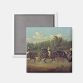 Aimant L'impératrice Eugénie et la reine Victoria dans (Recto/Verso)