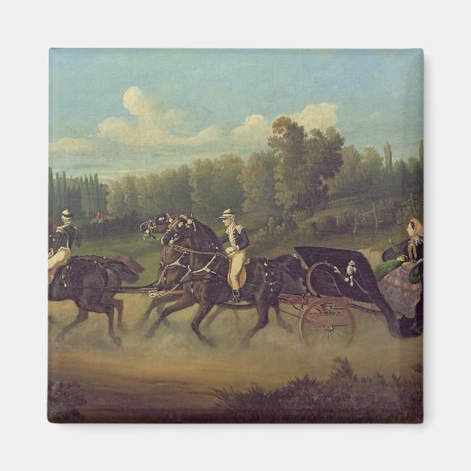 Aimant L'impératrice Eugénie et la reine Victoria dans (Devant)