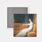 Aimant L'impératrice Joséphine à Malmaison, vers 1801 (Recto/Verso)