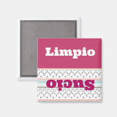 Aimant Limpio/Sucio (Recto/Verso)