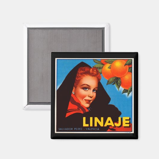 Aimant Linaje Citrus (Recto/Verso)