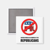 Aimant Lincoln aurait honte des républicains (Recto/Verso)