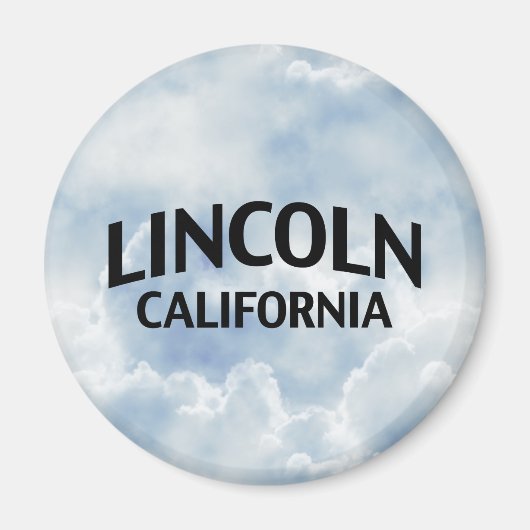 Aimant Lincoln Californie (Devant)