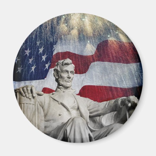 Aimant Lincoln et Fireworks (Devant)