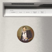 Aimant Lincoln - Lévrier italien 5 (In Situ (Lave-vaisselle))