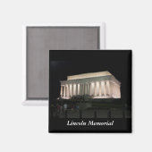 Aimant Lincoln Memorial, Washington DC (Recto/Verso)