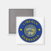 Aimant Lincoln Nebraska (Recto/Verso)