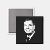 Aimant Lindsey Graham Face (Recto/Verso)