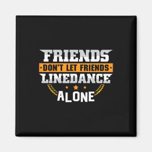 Aimant Line Dance Pays Musique Danser Danser Dons Cadeaux
