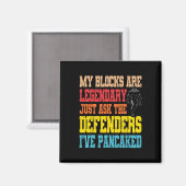 Aimant Lineman Legendake Blocks Funny Football Pl (Recto/Verso)
