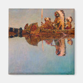 Aimant L'inhumation de Newell Convers Wyeth (Devant)