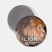 Aimant Lion (Recto/Verso)