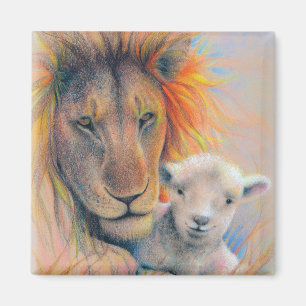 Aimant "Lion & Agneau"