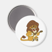 Aimant Lion Banjo-Strummin (Recto/Verso)