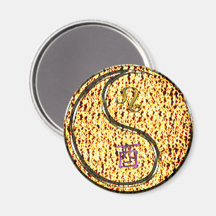 Aimant Lion & Coq de Feu