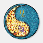 Aimant Lion & Coq d'Eau (Devant)