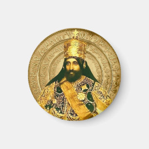 Aimant Lion de Juda Jah Armée Haile Selassie Rasta Racine