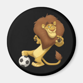 Aimant Lion de soccer