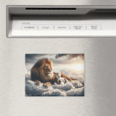 Aimant Lion et agneau (In Situ (Lave-vaisselle))