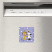 Aimant Lion et agneau Véritables amis (In Situ (Lave-vaisselle))