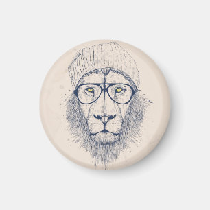Aimant Lion frais