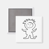 Aimant Lion Jammies par Cussdum Designs (Recto/Verso)