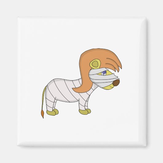 Aimant Lion maman (Devant)