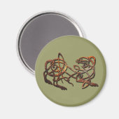 Aimant Lion Norse (Recto/Verso)